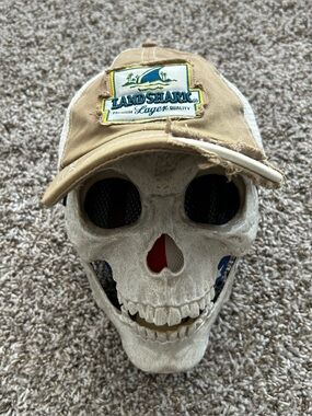 Landshark Lager Snapback Cap – Beer Hat Summer Beach Casual Unisex Adjustable
